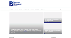 Desktop Screenshot of brandsunusual.com